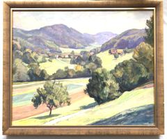 Arnold Eichenberger (1910-1992) - Gemälde - Öl auf Platte