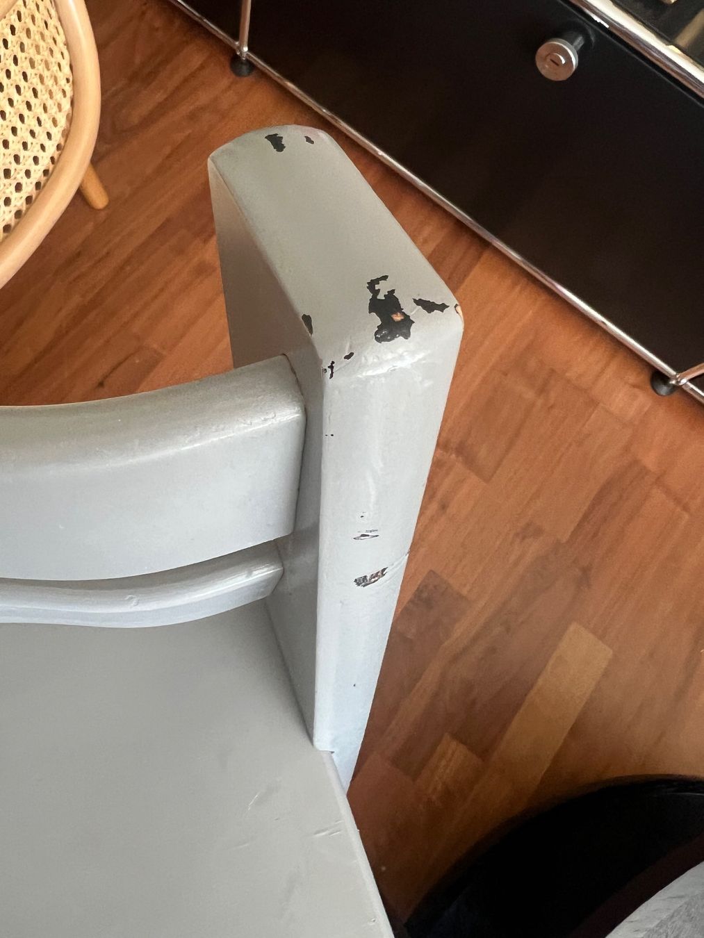 Stokke Seggioloni: Stokke Tripp Trapp Kinderstuhl Grau – Usato da Jona venduto da Sariksa 5