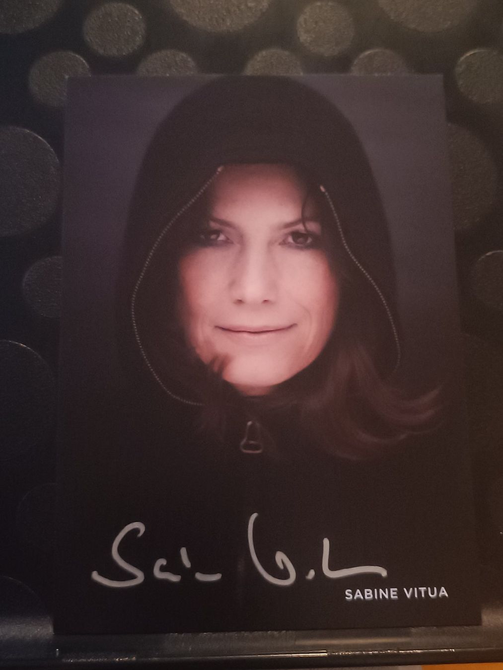 Autografi: Sabine Vitua - handsignierte Autogrammkarte – Usato da Menziken venduto da Artographs