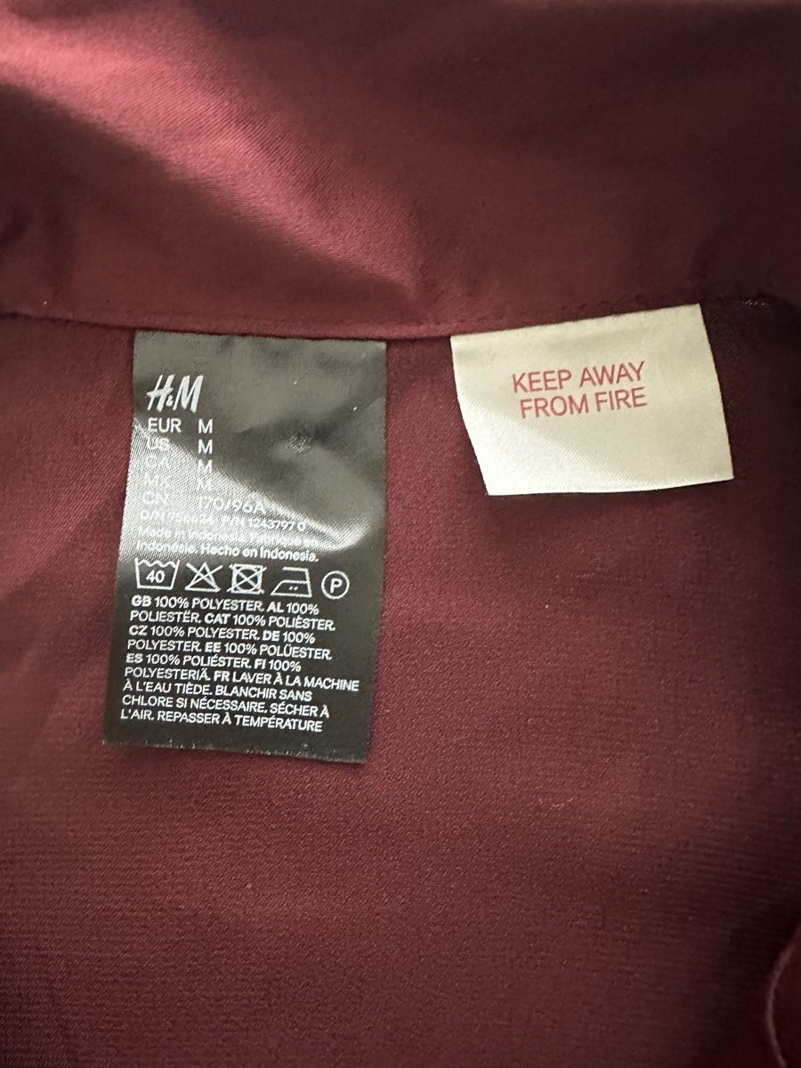 H&M Negligees & Pyjamas: H&M Pyjama Set, Weinrot, Grösse M, neu – Neu (gemäss Beschreibung) aus Bern von schnupka 3