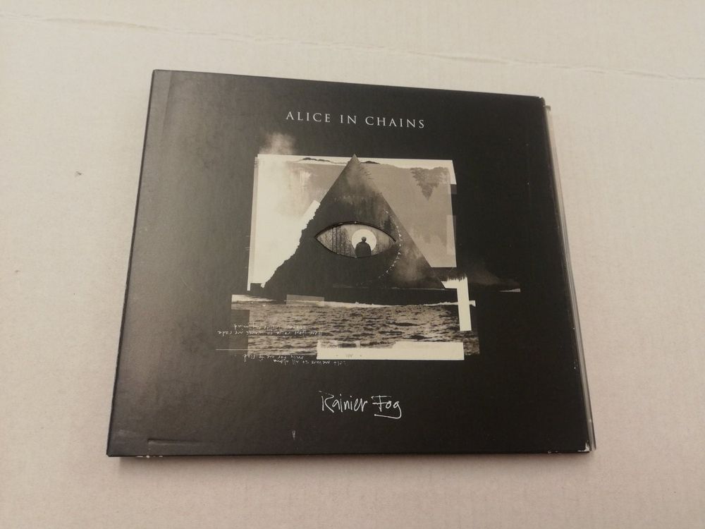 Rock Off Alice In Chains Rainier Fog Mountain – Maglietta Ufficiale Uomo Unisex, Taglia Large