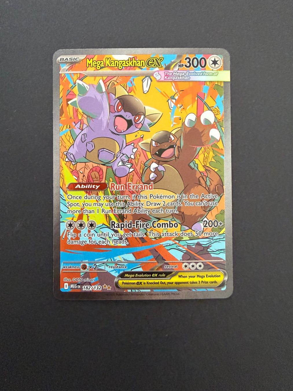 Pokémon Sammelbilder & Trading cards: Pokemon Mega Kangaskhan ex 182 – Gebraucht aus Basel von ray.alround