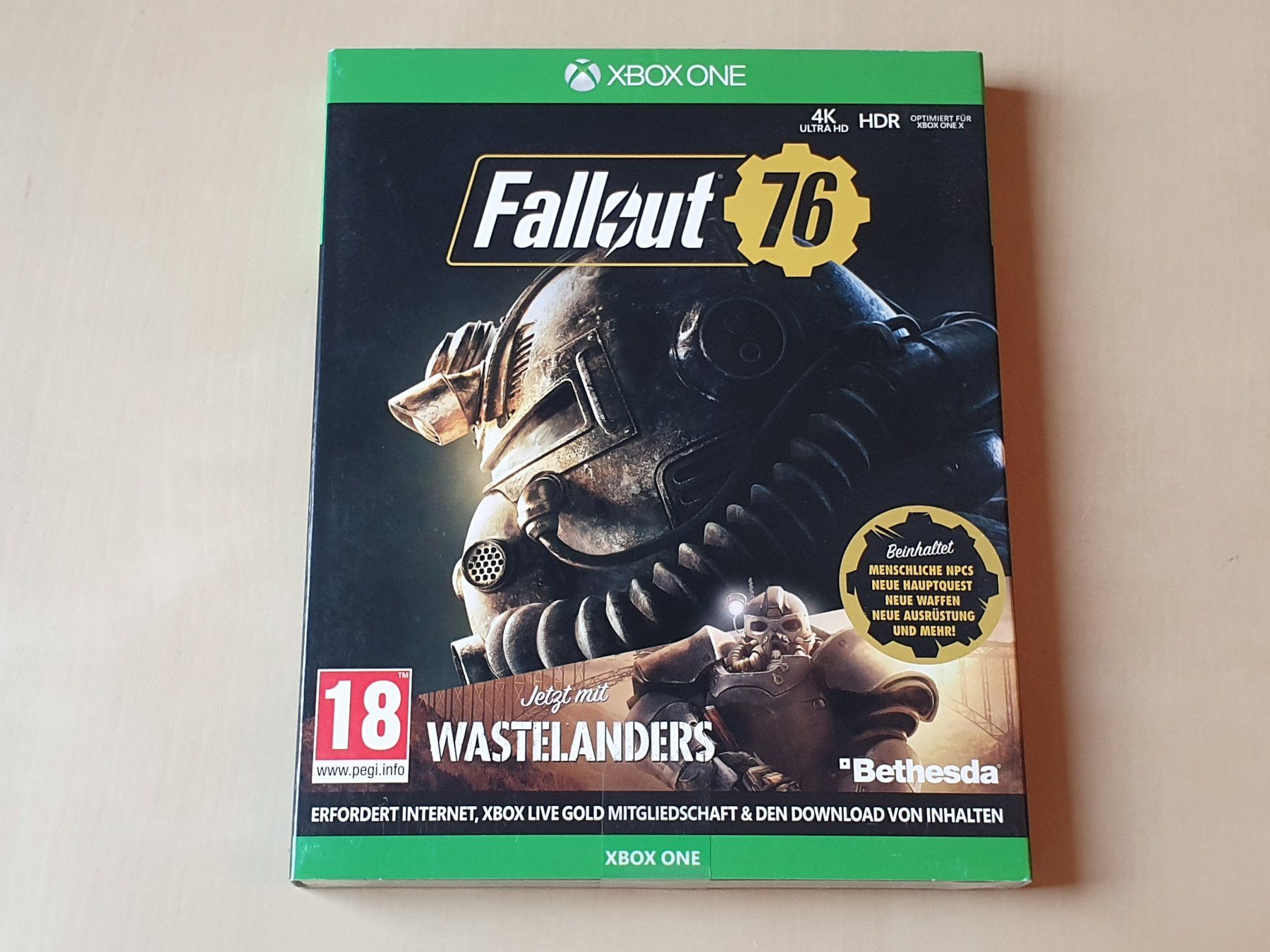 Microsoft Giochi: Fallout 76 neu und ovp Deutsch – Nuovo e nell'imballaggio originale da Stansstad venduto da collectorsshop
