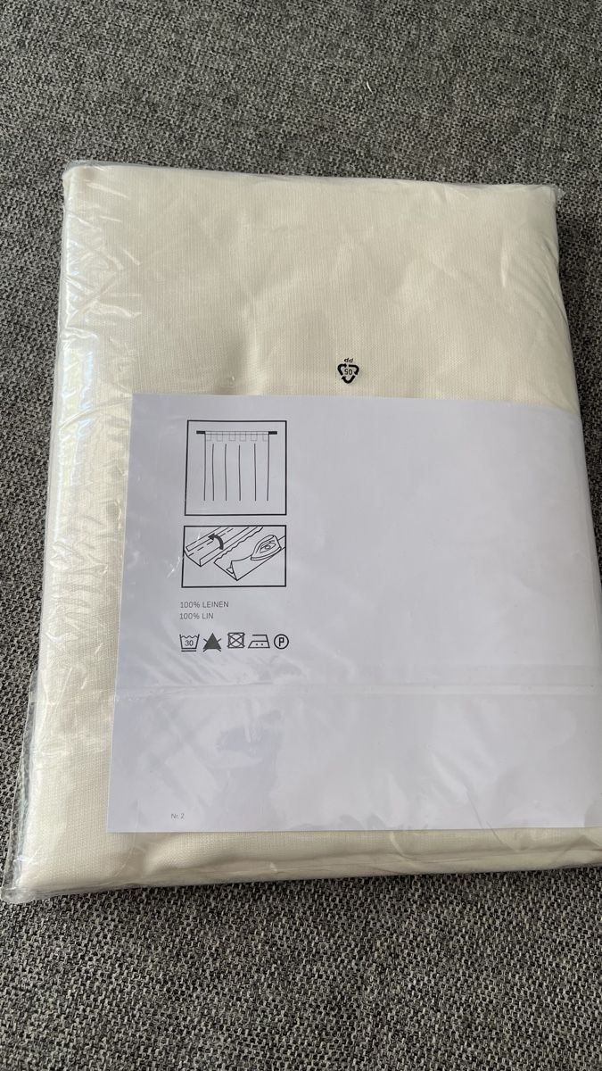 Interio Vorhänge: NEU Interio Fertigvorhang 140x250cm, 100% Leinen – Neu und originalverpackt aus Zürich von xsy_s55s 3