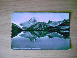 Ansichtskarte Bachalpsee Schreckhorn gelaufen 1939