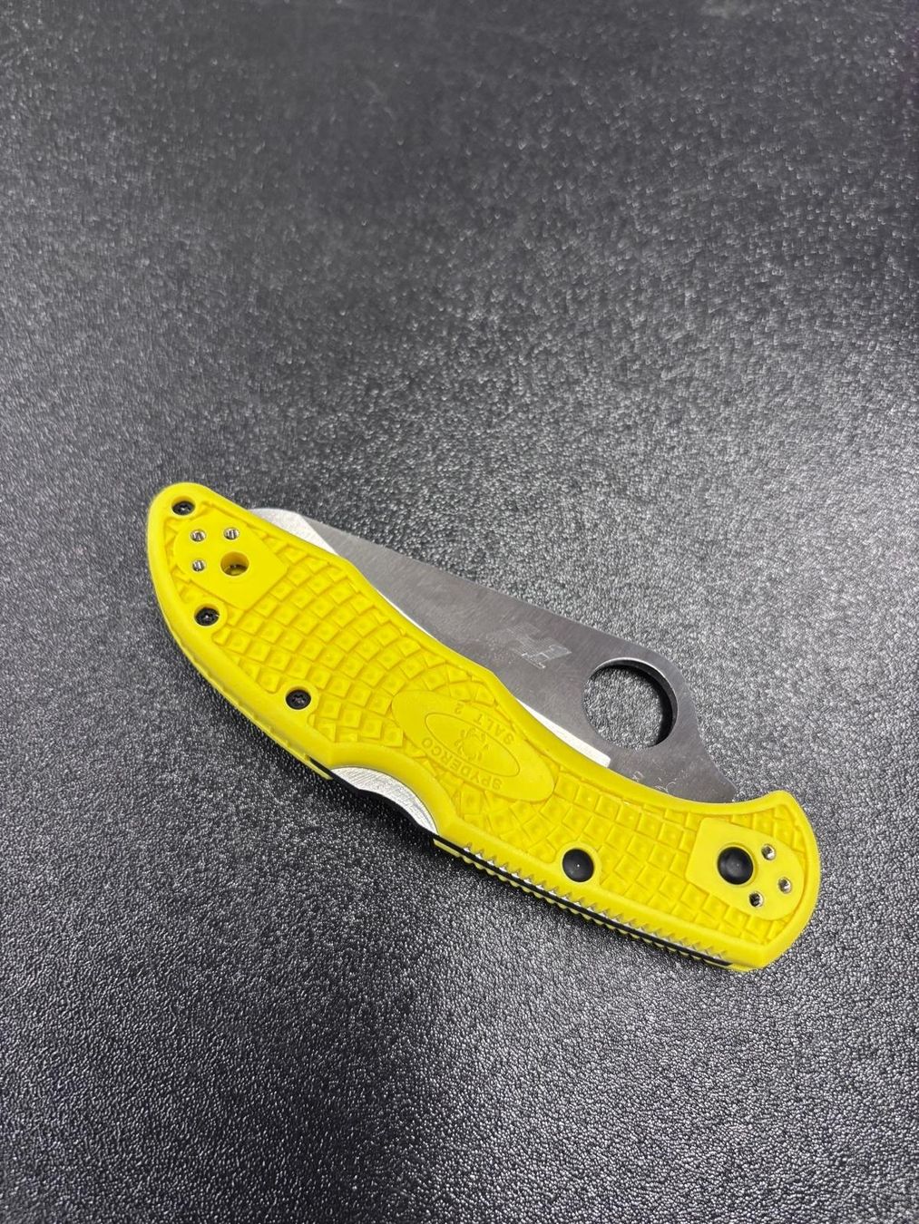 Spyderco Accessori: Spyderco Salt 2 Yellow – Nuovo e nell'imballaggio originale da Balsthal venduto da allmedba 1