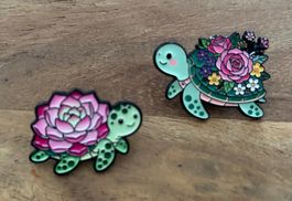Set 2x Pin Schildkröte
