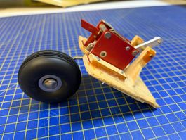Segelflieger Einziehfahrwerk