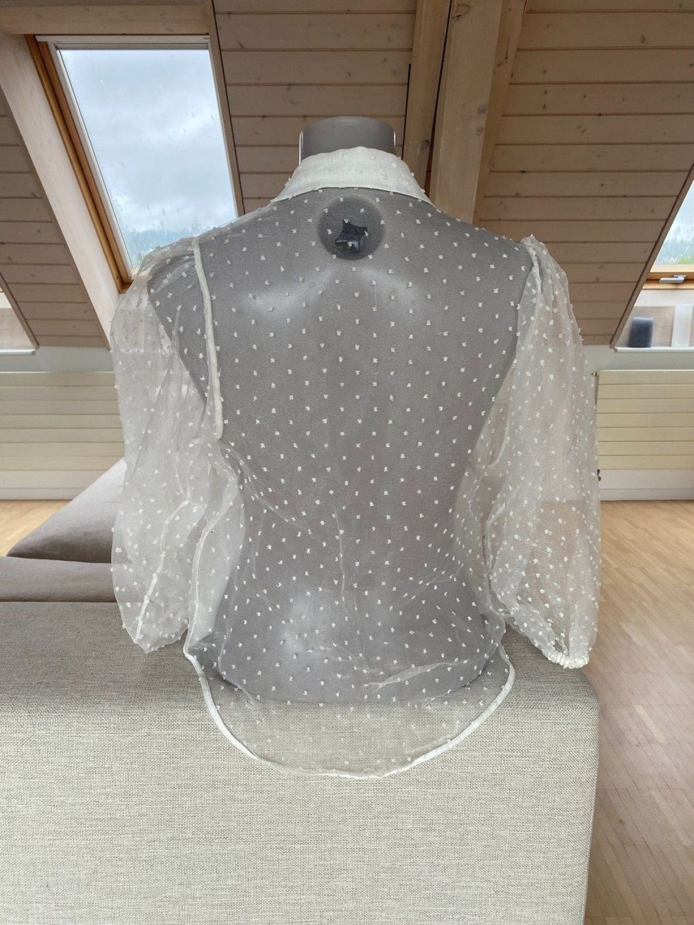 Zara Camicette: ZARA - Size S - White Blouse – Usato da Zürich venduto da hil_88hg 1