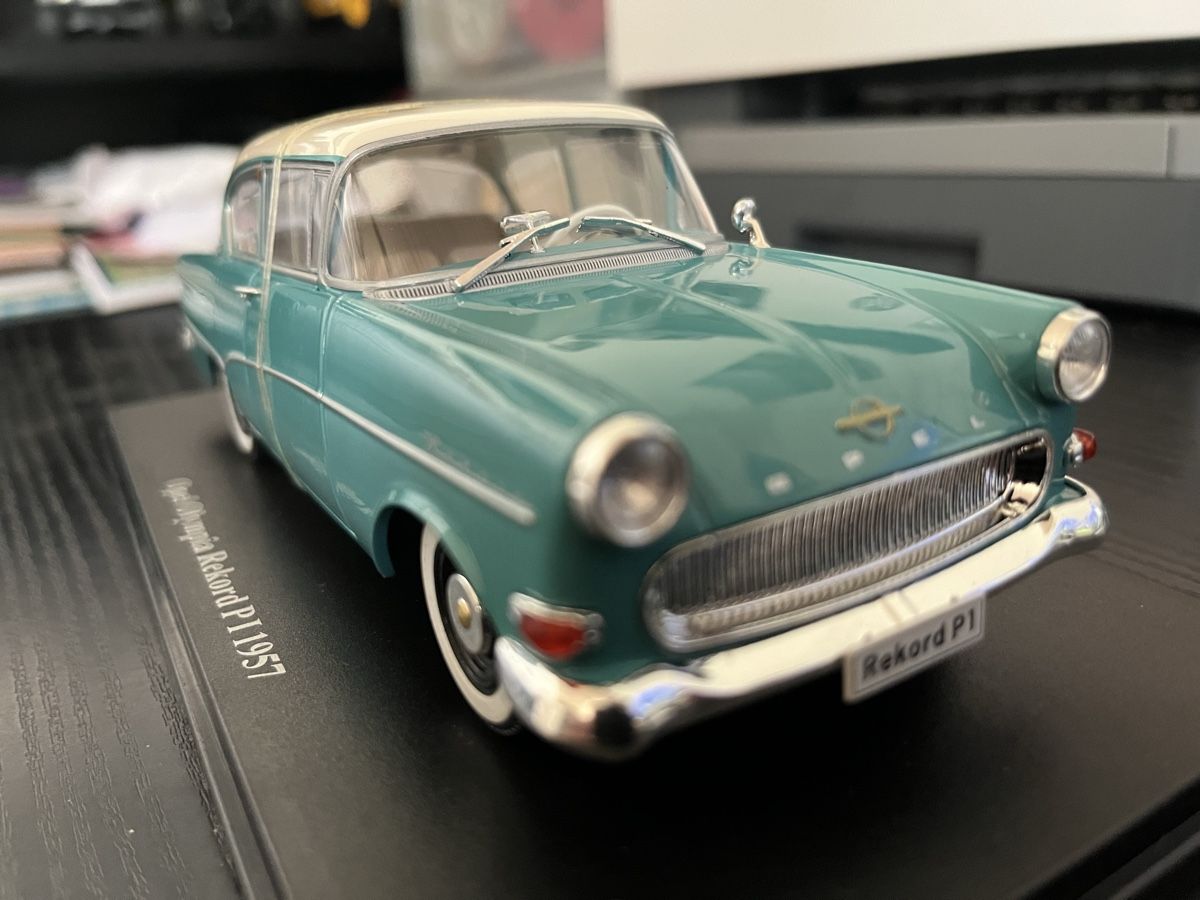Opel Modellini d'auto: Opel Rekord P1.  1:24 – Nuovo (secondo la descrizione) da Rümlang venduto da Papamoll4 4