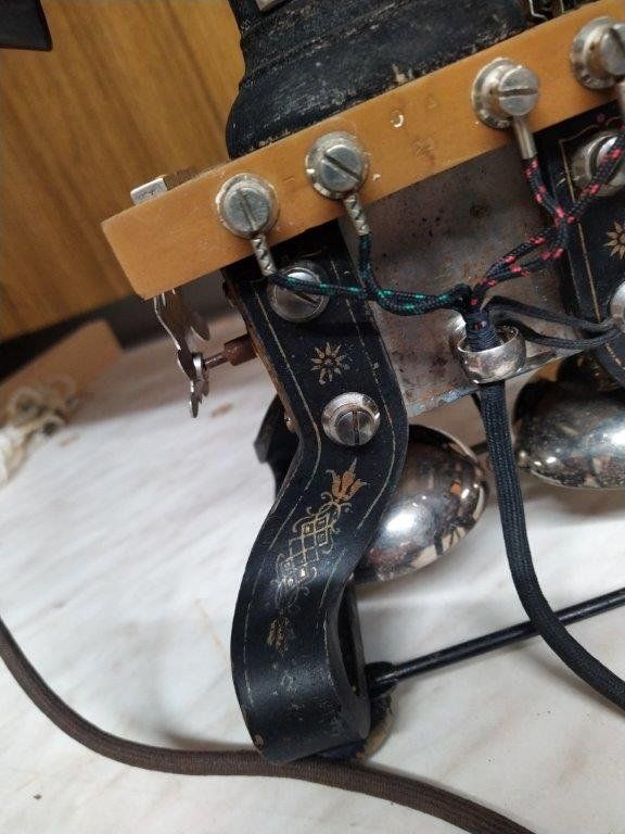 Ericsson Telefoni: Ericsson Skelett-Tischstation 1882 – Usato da Lachen SZ venduto da Wba47 7