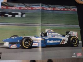 Prospekt Poster Renault F1 1995, Laguna BTCC 1995