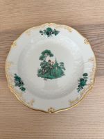 Meissen Neumarseille Watteau dessert plate, 1. Wahl