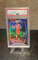 NBA LeBron Prizm Red White Blue PSA 9