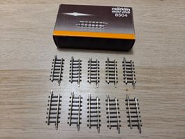 Märklin 10 x 8504 gerades gleis Z