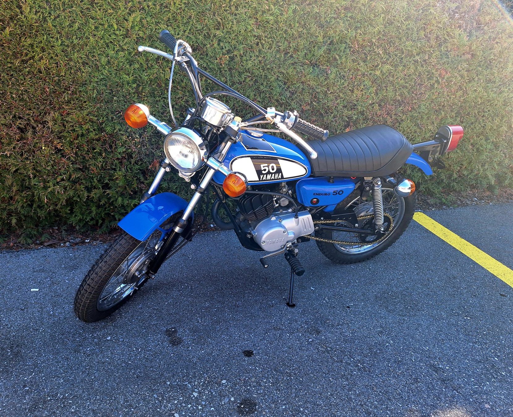 Yamaha Enduro: Yamaha  FT1 1975 ab Kontrolle. – Gebraucht aus Madiswil von Willys4 5