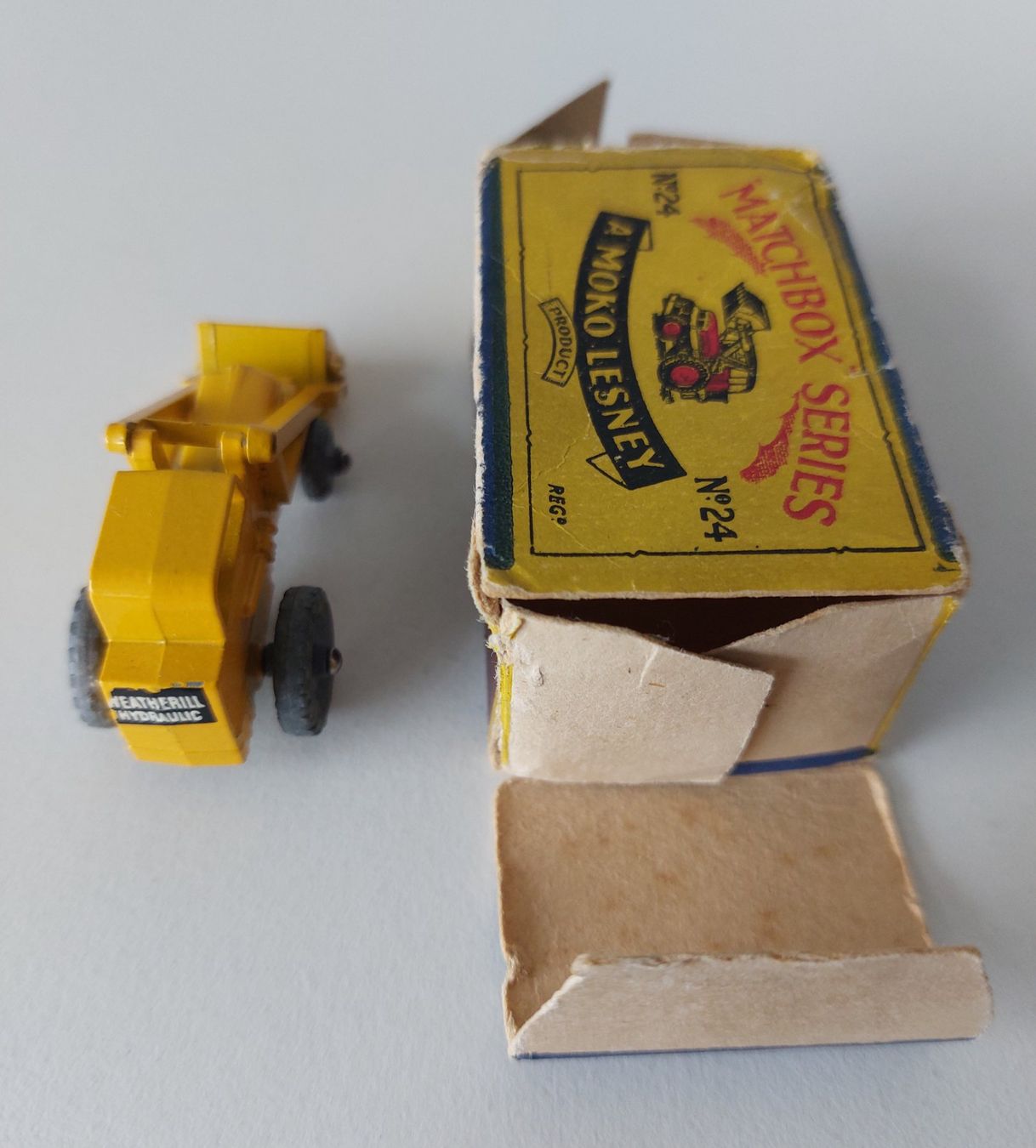 Matchbox Modellautos: Matchbox Lesney Nr. 24A Bagger Watherhill Hydraulic – Gebraucht aus Schenkon von Elbarto007 5