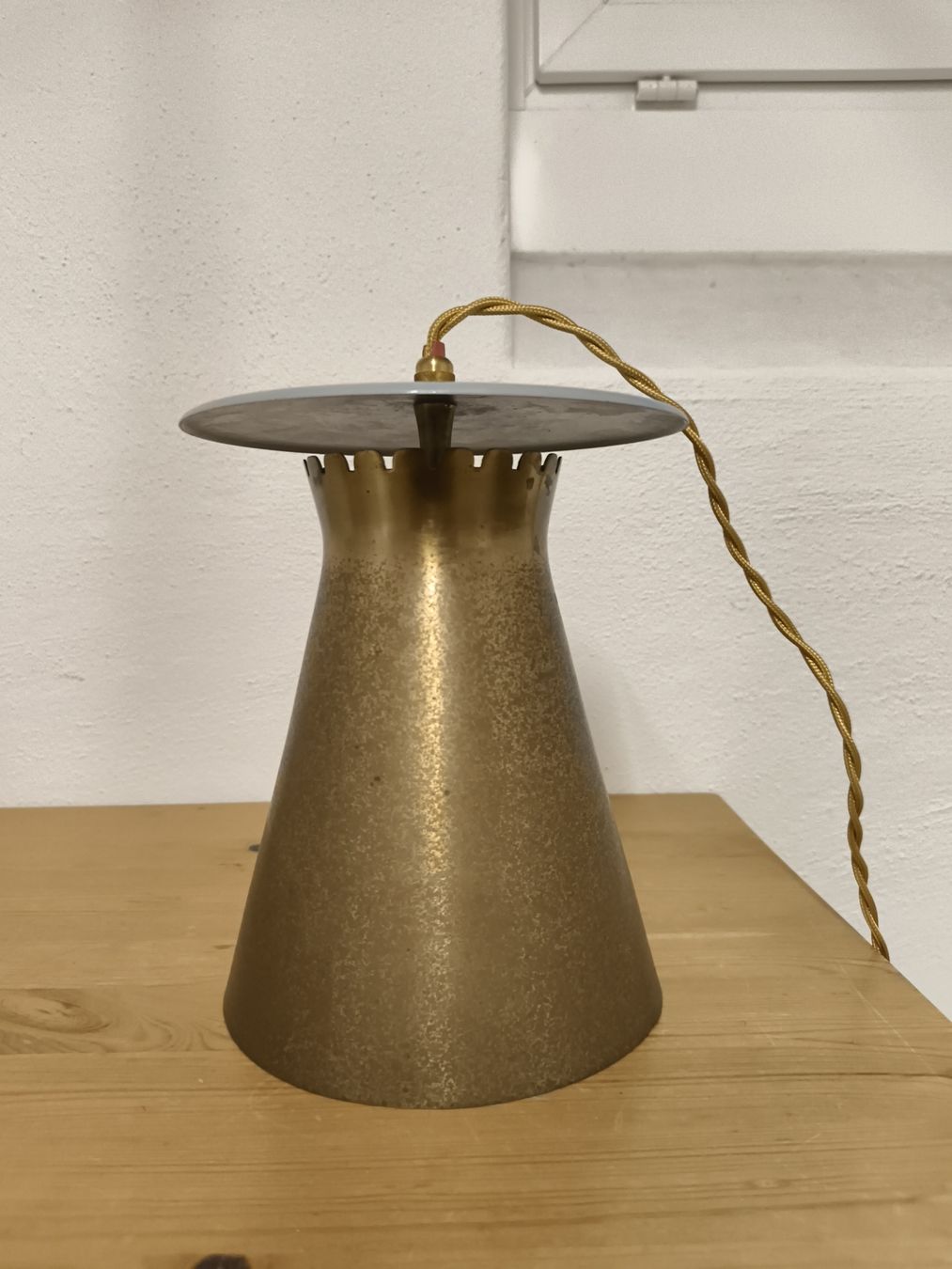 Lampadari & plafoniere: 50er Jahre Messing Deckenlampe Dr – Usato da Zürich venduto da BK8000 8