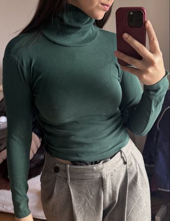 Maglia con collo alto