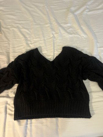 Black sweater