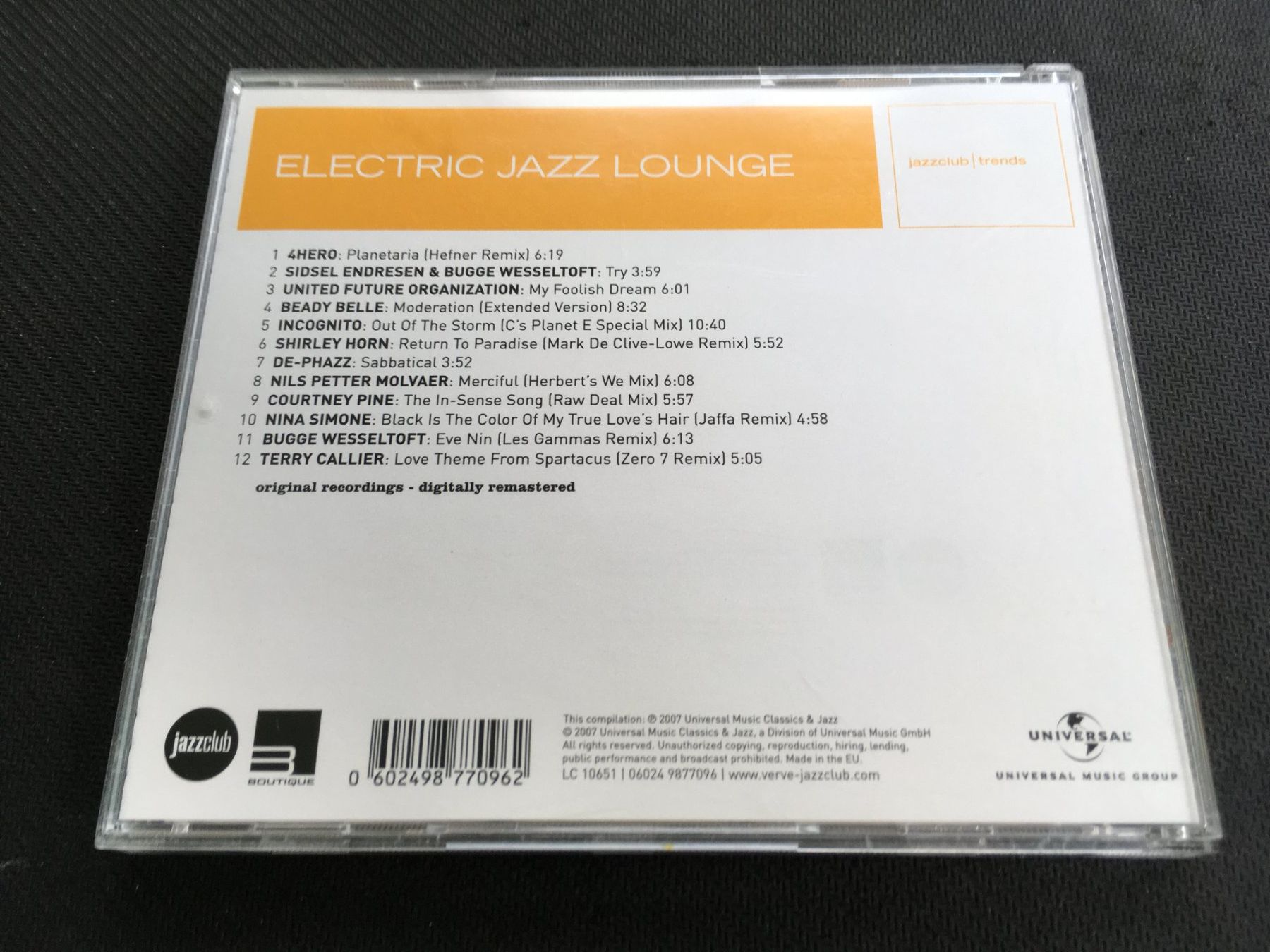 CD: Electric Jazz Lounge -CD- – Usato da St.Gallen venduto da MedienJoe 2