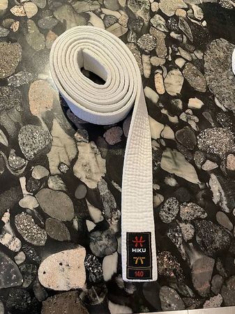Karate Belts (White, White/Yellow, Yellow/Orange)