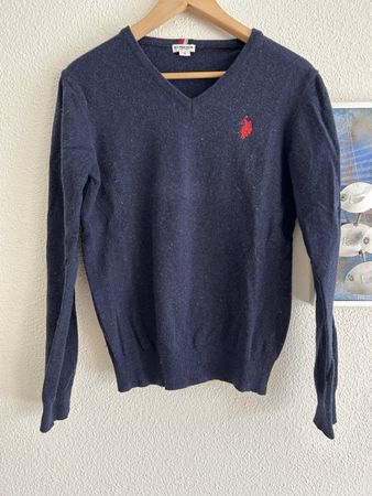 Pull US Polo Assn. bleu marine taille S