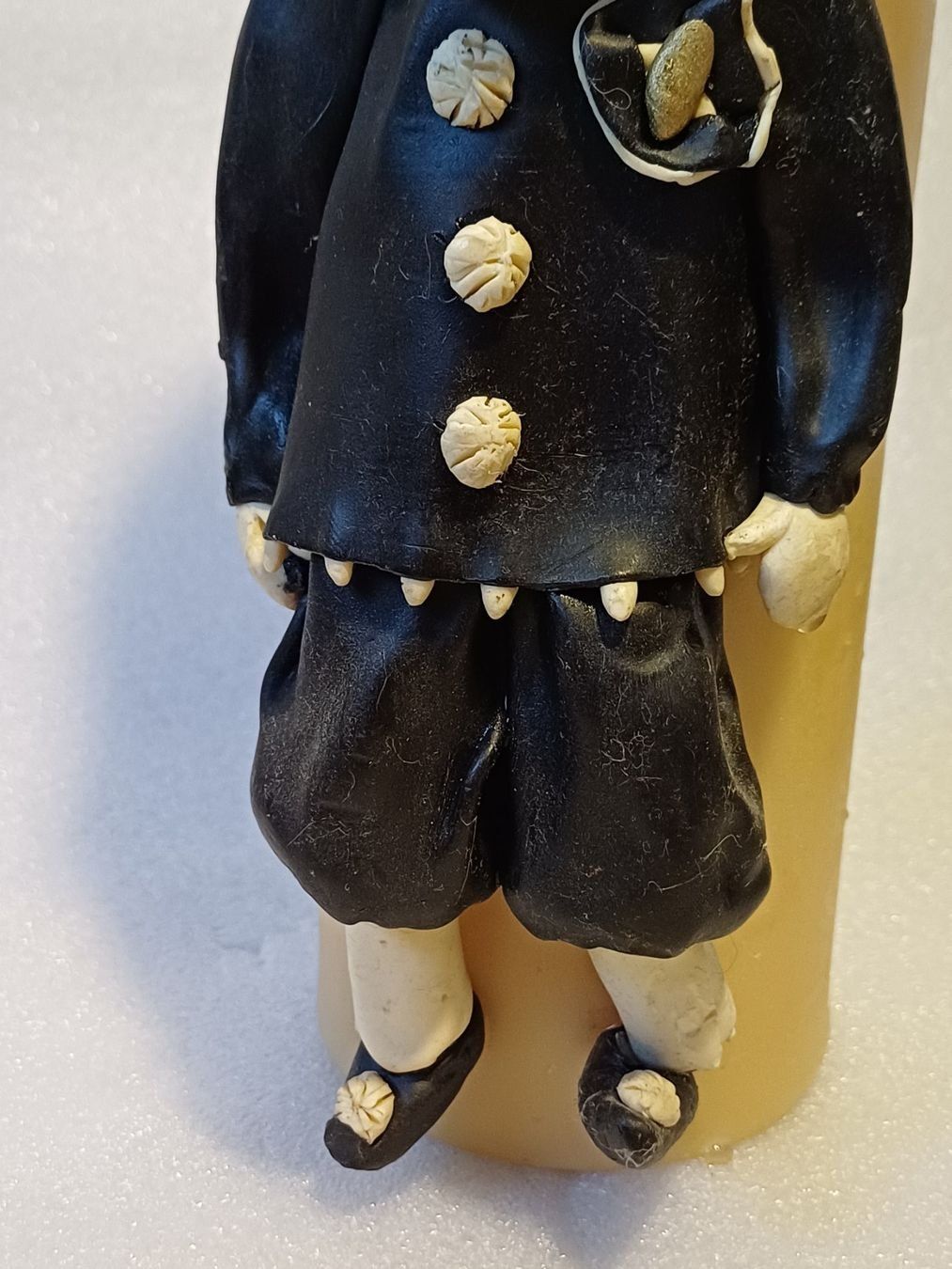 Statuette: Handgemachte grosse Basler Waggis Kerze – Nuovo (secondo la descrizione) da Kloten venduto da Juanita3 2