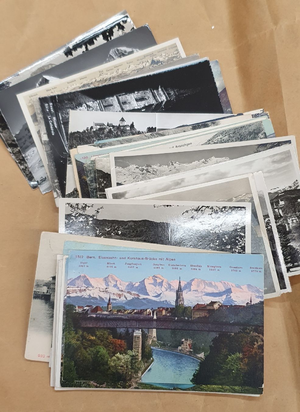 Cartoline postali: Alte Ansichtskarten Schweiz, grosses Konvolut – Usato da Kreuzlingen venduto da Rschweiz1 3