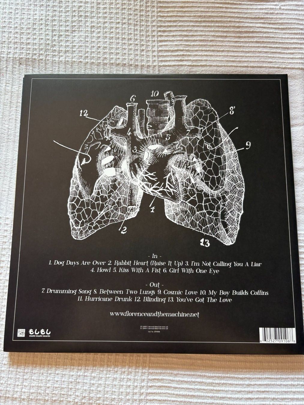Schallplatten: Florence + The Machine – Lungs Vinyl LP – Gebraucht aus Effretikon von ChrisLamberger 2