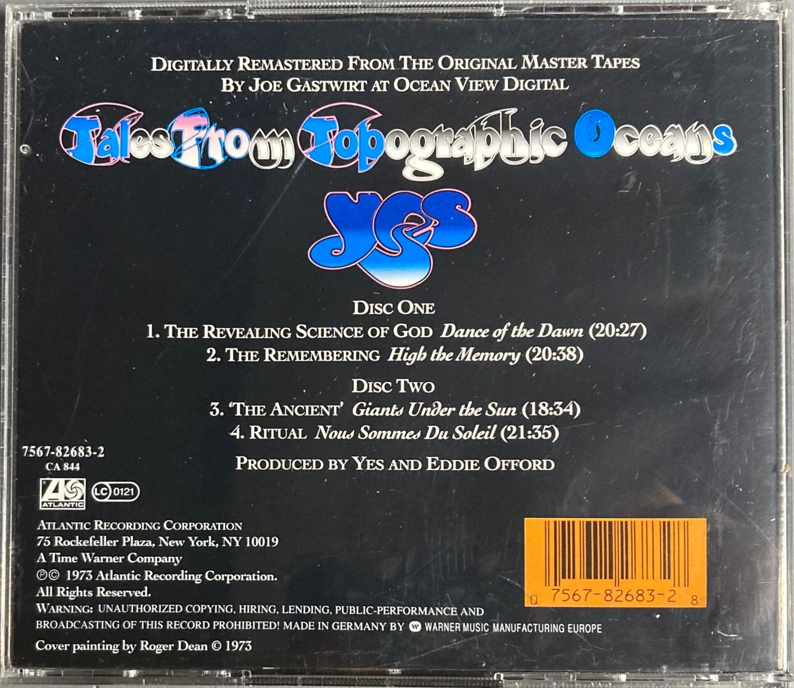 Dischi in vinile: YES - TALES FROM TOPOGRAPHIC OCEANS – Usato da Poliez-Pittet venduto da Newtown-Records 1