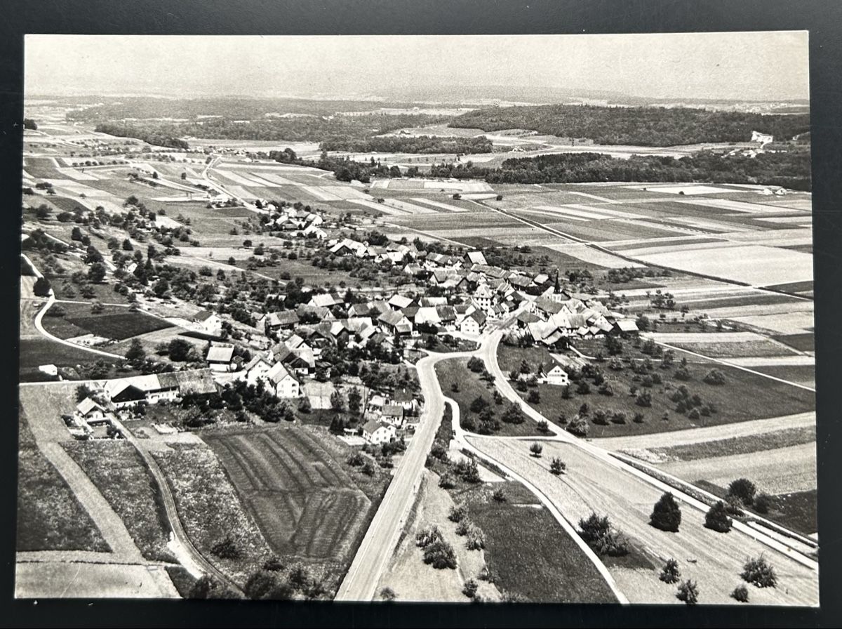 Cartoline postali: Flugaufnahme Thalheim a. d. Thur – Usato da Horw venduto da Tellbub