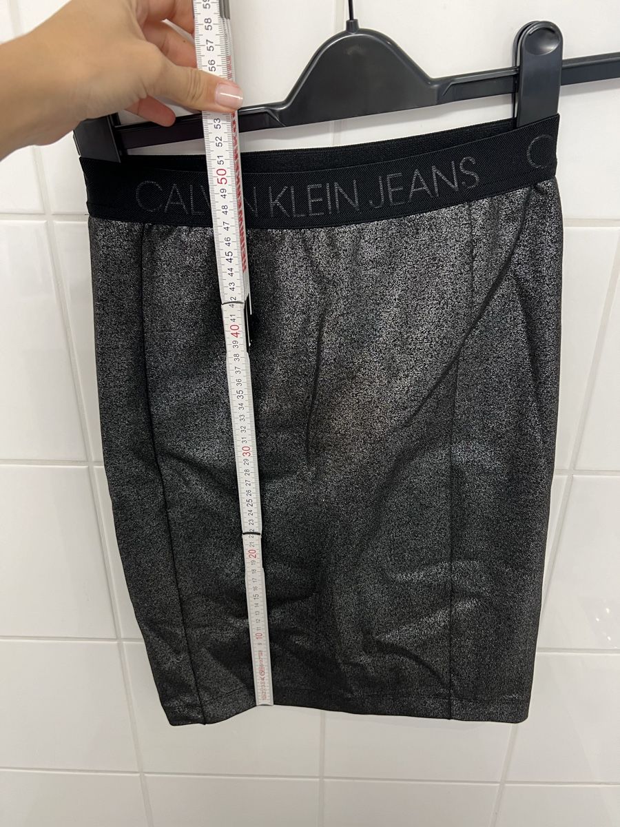Calvin Klein Gonne: Jupe anthrazitfarben Calvin Klein Jeans – Nuovo (secondo la descrizione) da Jona venduto da n.ferrari 2
