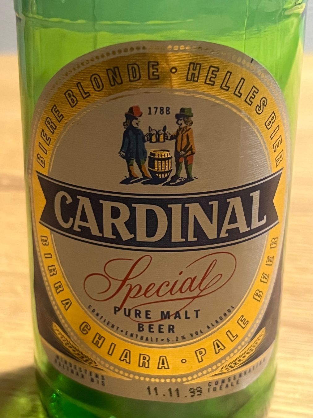 Bevande alcoliche: Cardinal - Special Bier - Joseph Deiss - 11.11.99 – Usato da St.Silvester venduto da Cenosillicaphobist 4