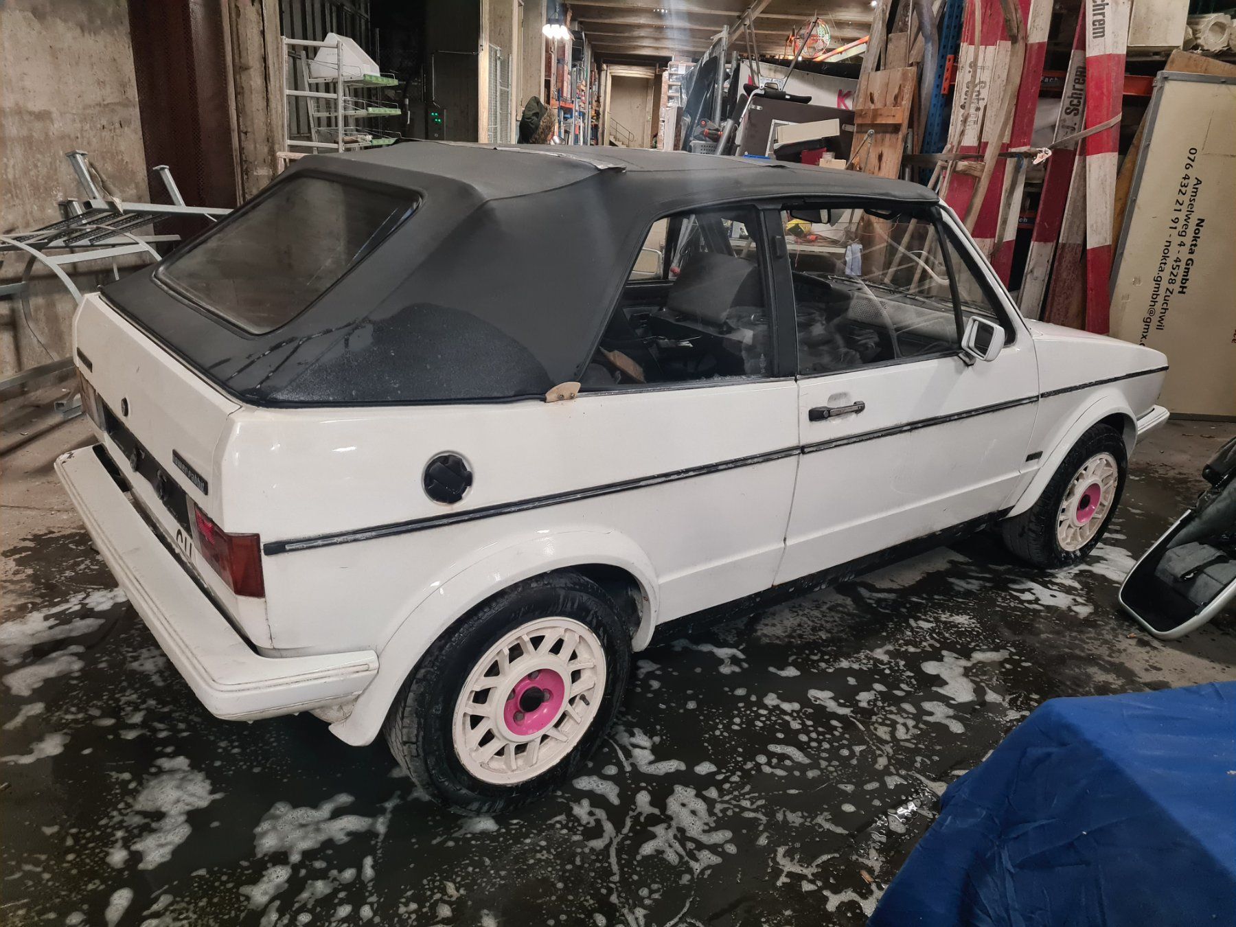 VW Autos: Golf 1 Cabrio 1981 erste Serie Automatic 1.5 – D'occasion à Balsthal par redcarpet 9
