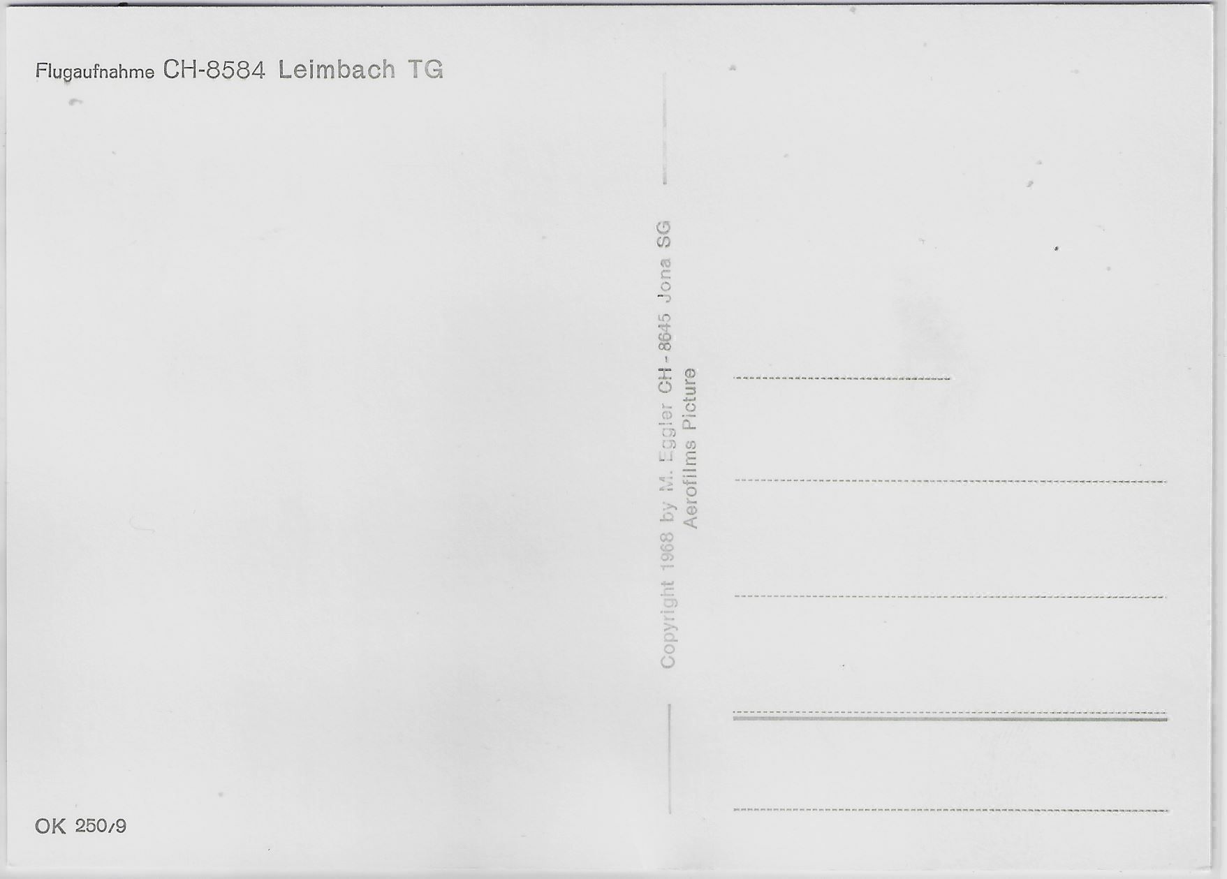Cartoline postali: Flugaufnahme Leimbach TG – Antico da Ettingen venduto da Kartenplanet 1