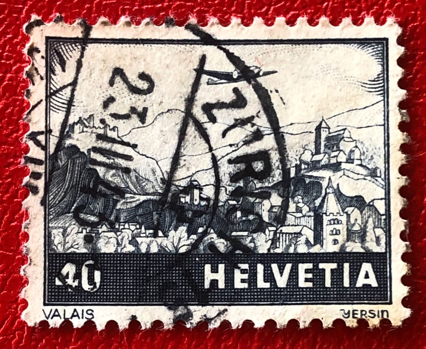 Alle Briefmarken: Nr.F 28 mit Stempel     – Gebraucht aus Aarau von Billa007