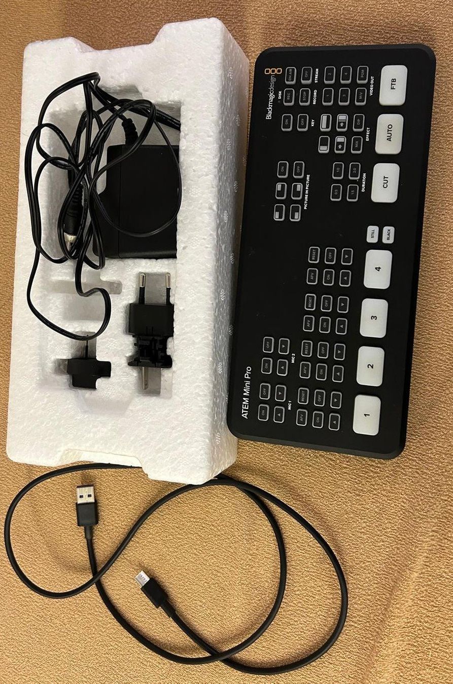 Enregistreurs: Blackmagic ATEM Mini Pro – D'occasion à Jegenstorf par malartv 2