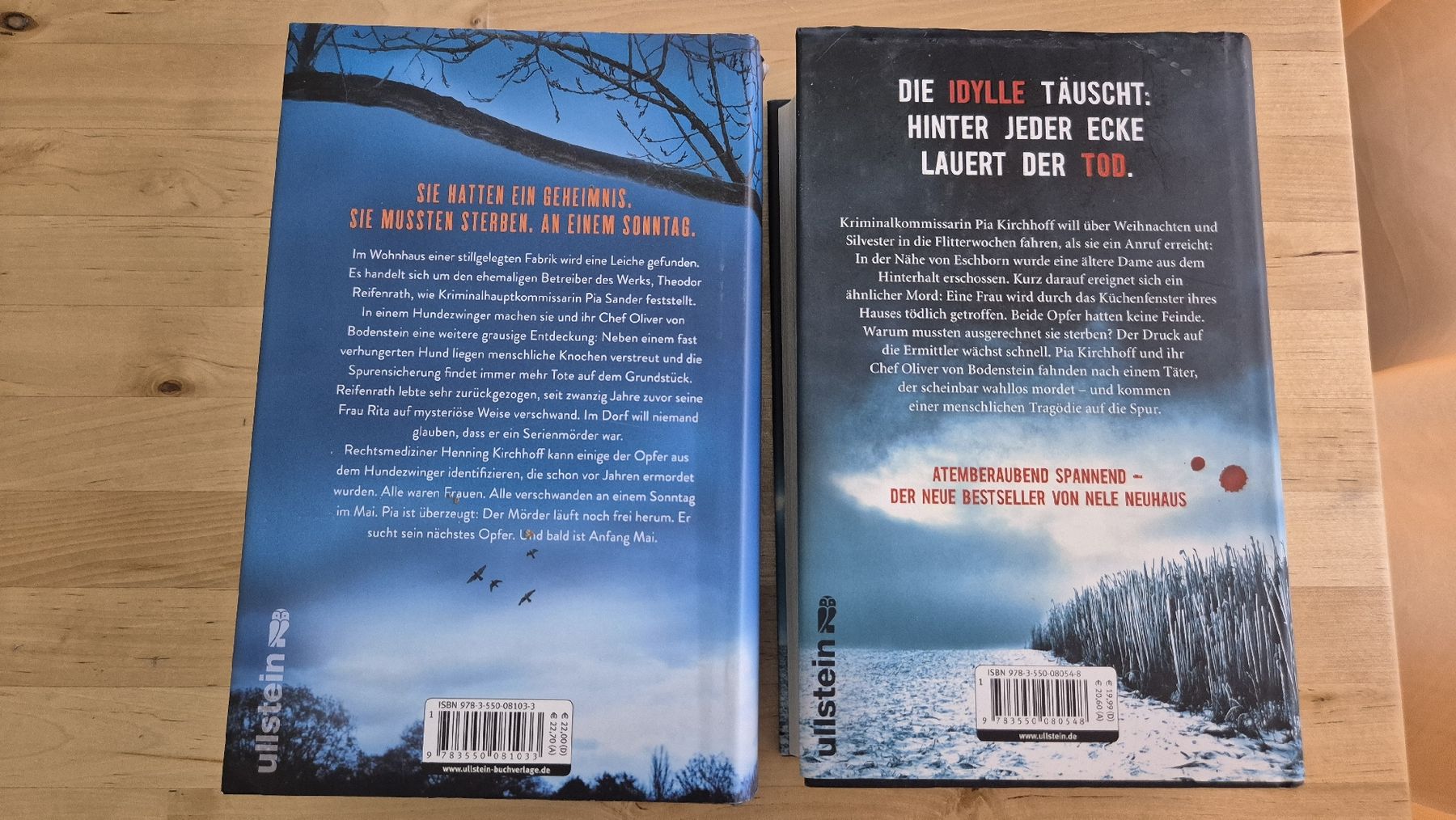 Bücher: 2 x Nele Neuhaus – Gebraucht aus Hombrechtikon von Bakra12 1