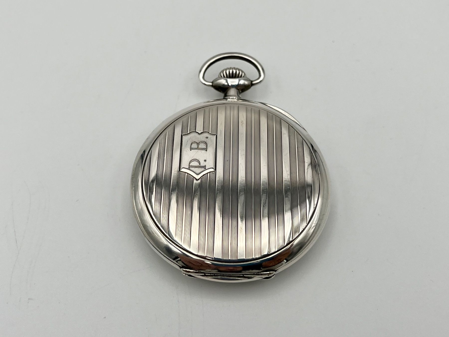 Eterna Uhren: Eterna Chronometer Taschenuhr 0.800 Silber Handaufzug – Gebraucht aus Aarau von  2