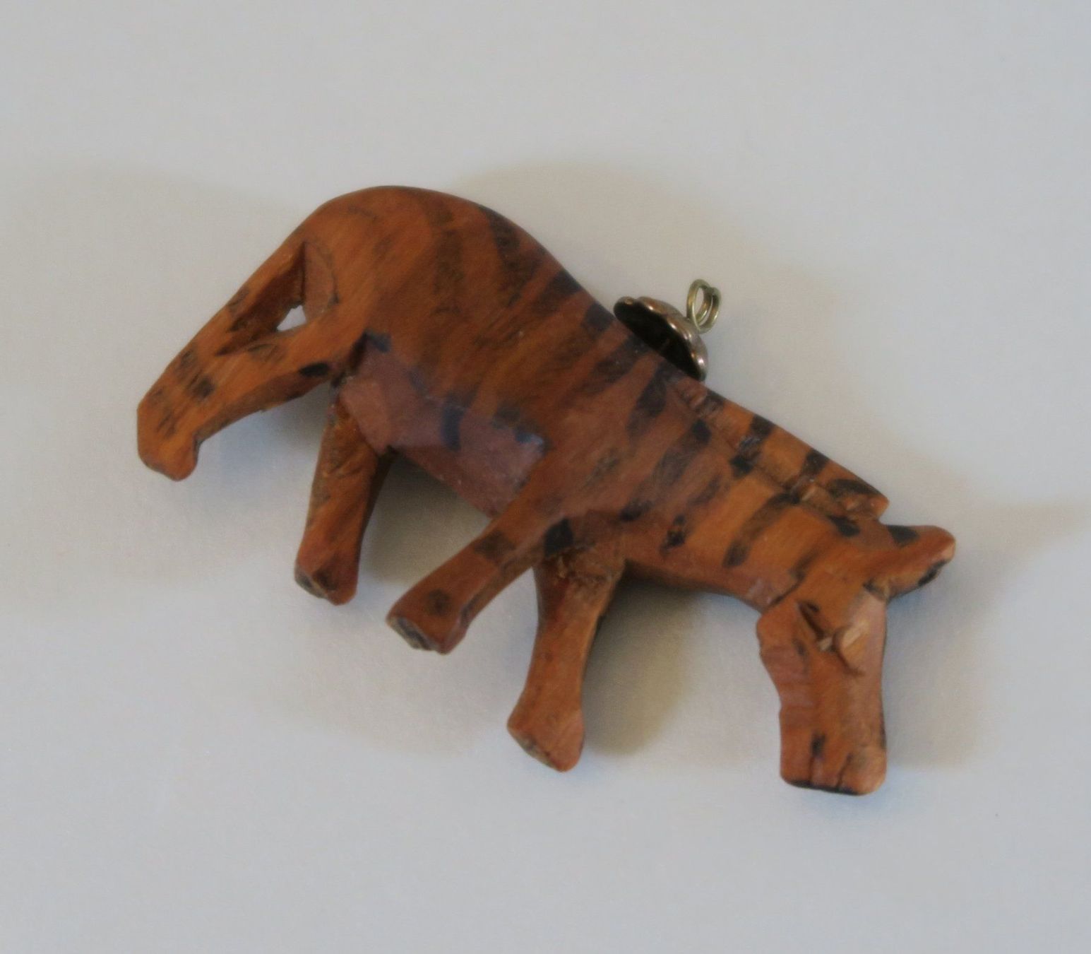Ciondoli: Schmuck-Anhänger "Zebra" aus Holz – Usato da Brittnau venduto da marlenestone 2