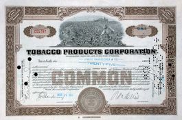 Tobacco Products Corporation - 1929