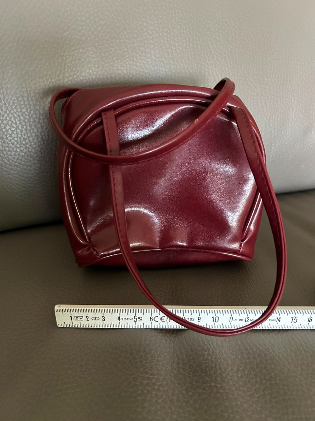 Borse da donna: Borsetta a mano bordeaux – Usato da Melano venduto da H-Sara 1