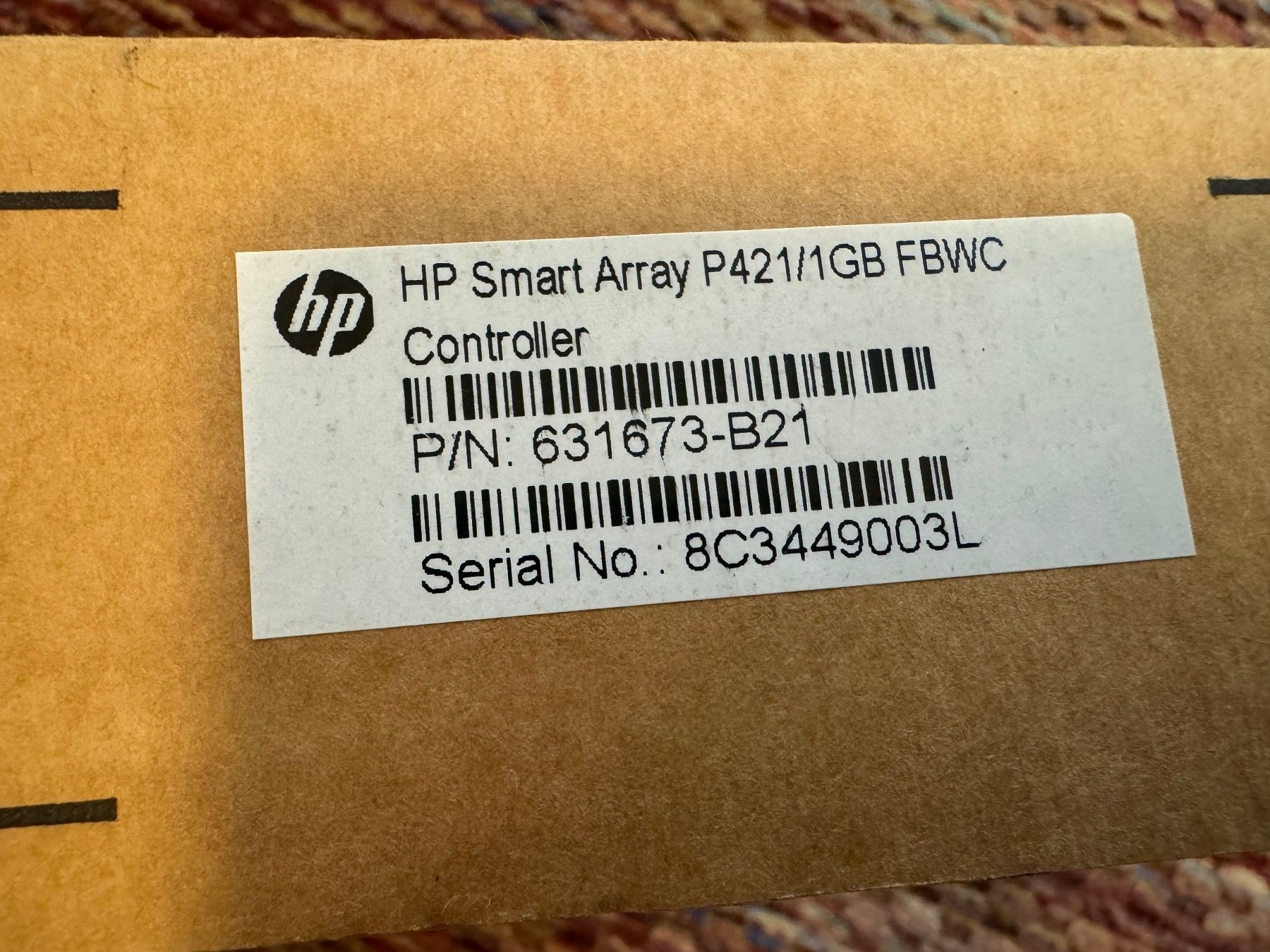 Server: HP Smart Array P421/1GB FBWC Controller P/N: 631673-B21 – Nuovo e nell'imballaggio originale da Wettswil bei Zürich venduto da Trubarus 2
