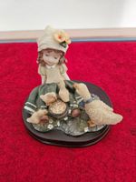 Seneca Figur mit Mädchen u. Enten