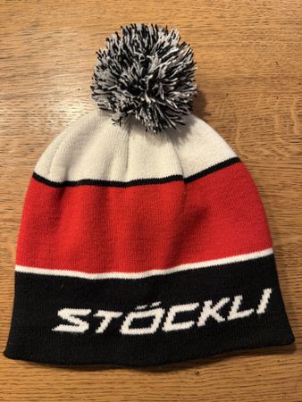 Stöckli Wintermütze Bommelmütze Ski Winter Top Zustand