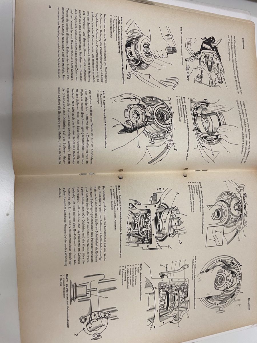 Libri: Handbücher Chevrolet Impala 1962 – Usato da Basel venduto da michael_basel 3