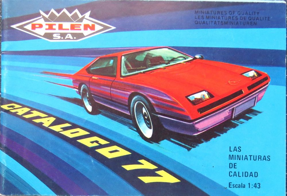 Pilen Modellautokatalog von 1977 (Neu (gemäss Beschreibung)) in ...