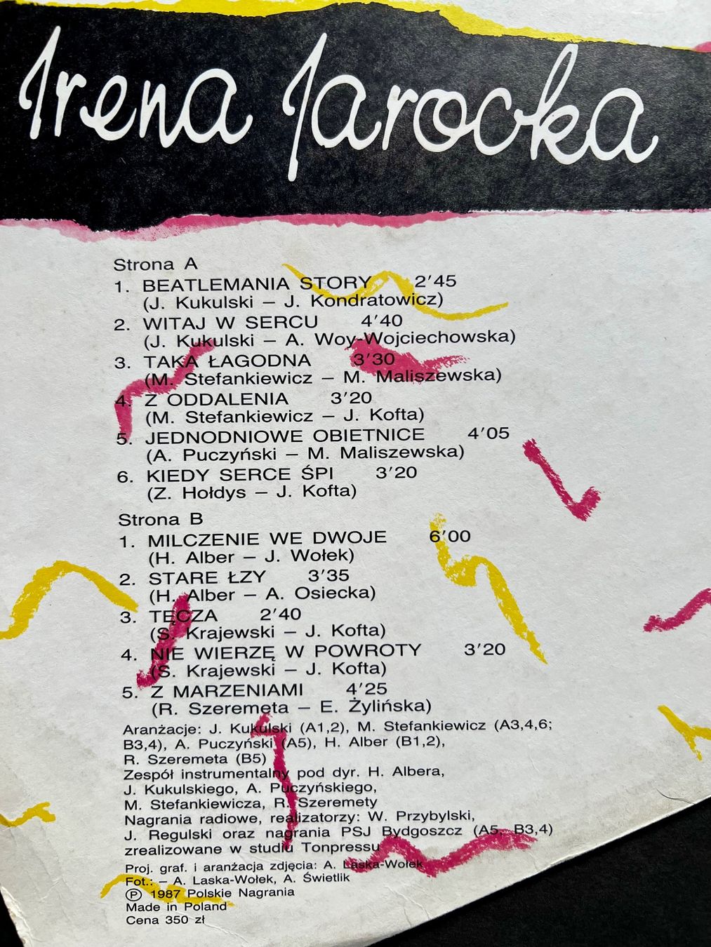 Dischi in vinile: Sammlung 4 polnische LPs - Irena Jarocka Zbigniew Wodecki – Usato da Unterseen venduto da vinylmore 1