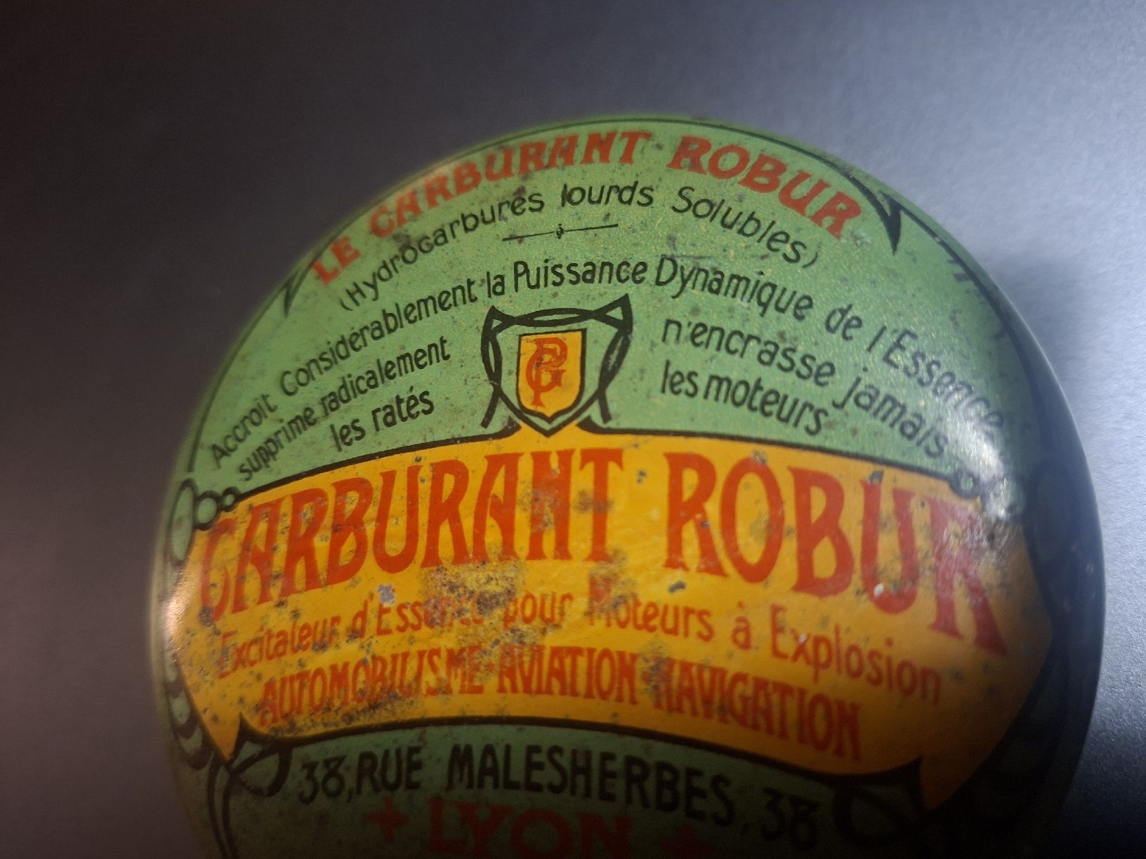 Autres accessoires p. véhicule: carburant ROBUR 1920 additif oldtimer shell esso castrol BP – D'occasion à lausanne par Nicolier0 1